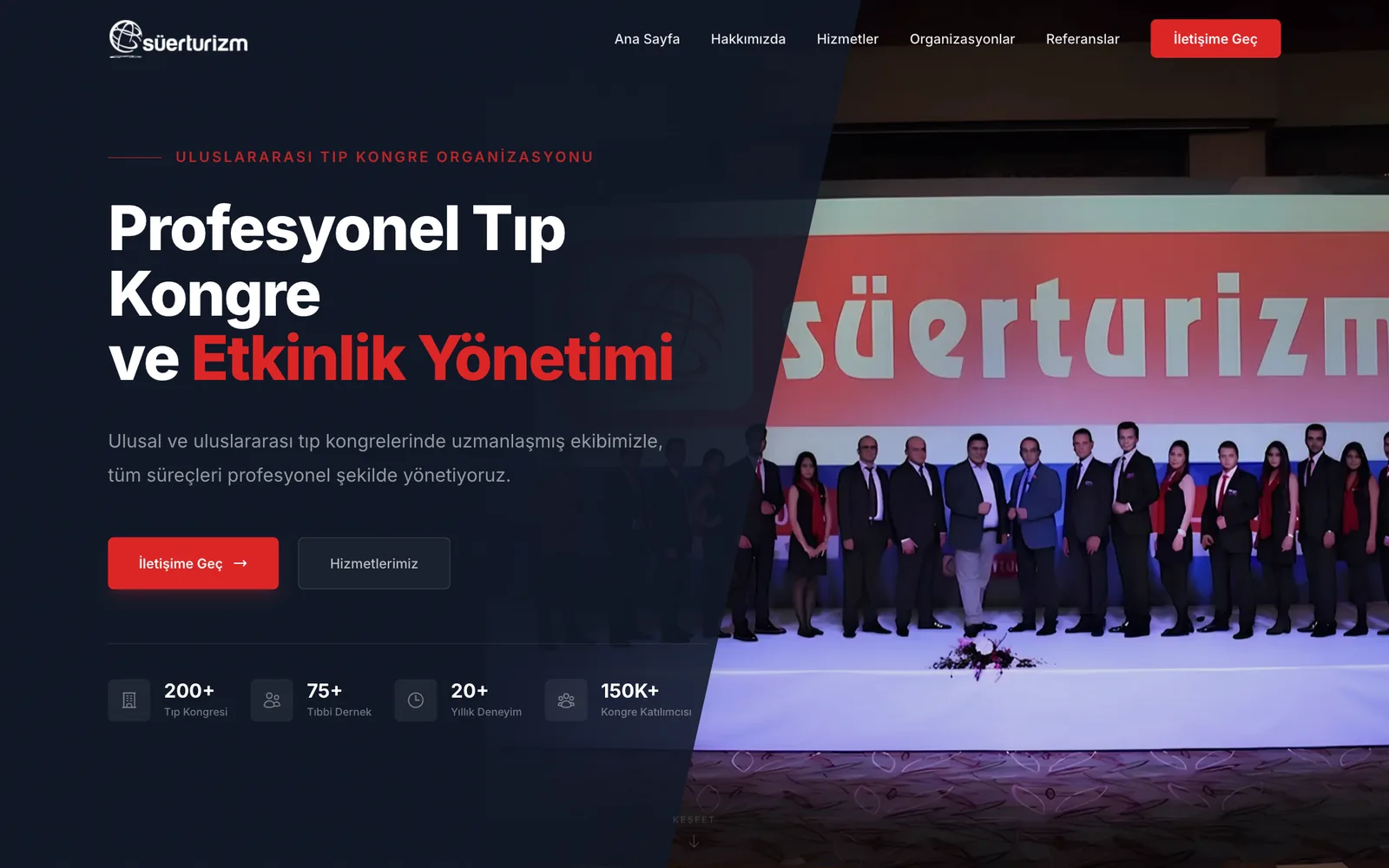 Süer Turizm web sitesi ekran kaydı
